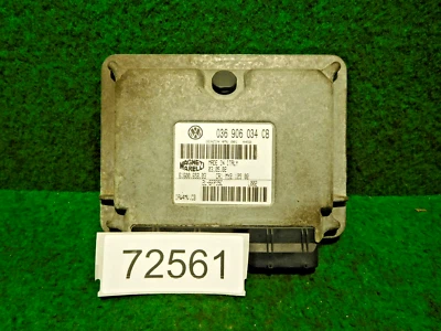 Centralina motore 036906034CB Skoda Fabia I (6Y2) 1.4i 55KW 75CV anno 2002 - Immagine 1 di 4