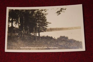 Hanson Military Reservation, Grayling Michigan Postcard - Real Photo RPPC - Picture 1 of 2