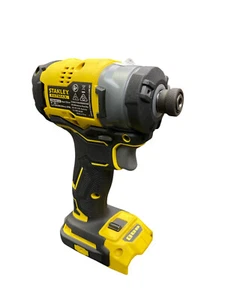 Stanley 18V V20 Brushless 3 Speed Impact Driver Black and Yellow 382181 - Picture 1 of 4