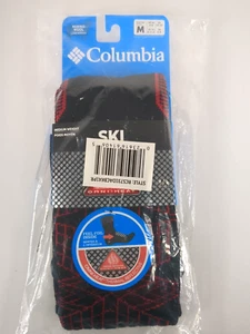Columbia Omni Heat Ski Quarter Merino Wool Blend Socks Unisex Men 6-9 Women 8-11 - Picture 1 of 5