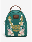 Loungefly Marvel Loki Floral Mini Backpack
