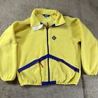 Vtg Woolrich Jacket Mens Large Yellow Purple Sigmet Gear Fleece Made In Usa