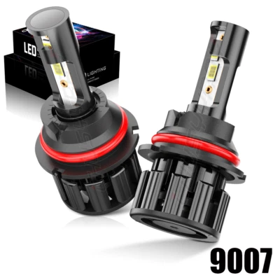 Kit de faros LED bombillas de haz alto bajo para Nissan Frontier 01-2019 - 6000K Foto 1 de 4