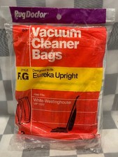 Rug Doctor Vacuum Cleaner Bags Style F&G Eureka Upright VIP 1020 Westinghouse