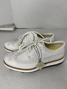 Men's 8B Cole Haan Original Grand 360 Tour Wingtip Golf Shoes Waterproof Leather - Picture 1 of 13