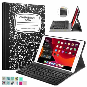 Keyboard Case for iPad 10.2" 9th 8th /Air 5th 10.9 w Wireless Bluetooth Keyboard - Picture 1 of 41