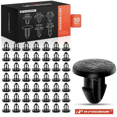 A-Premium 50x 6mm Nylon Weatherstrip Retainer Clip for Honda Civic Accord Nissan - Image 1 of 4