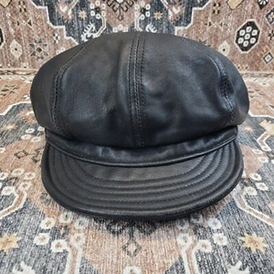 New York Hat Co. Lammleder Spitfire Kappe, Made in USA, Stil #9207 - Bild 1 von 11
