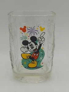 Walt Disney World 2000 Celebration Disney Glass Cup Mickey Mouse McDonald’s - Picture 1 of 4