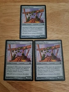 MTG - 3x Arcbound Worker - Modern Masters - NM - Picture 1 of 2