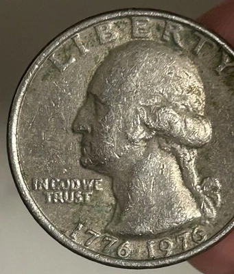 1776-1976 bicentennial quarter no mint mark, Error Coin 40% Silver Proof Coin - Image 1 of 3