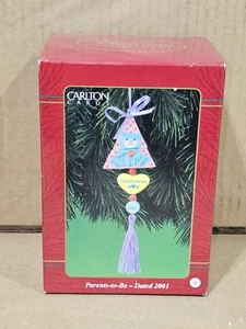 Carlton Cards Heirloom Collection Ornament 2001 Parents-to-Be - Picture 1 of 6