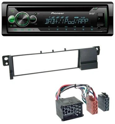 Pioneer USB MP3 DAB AUX CD Autoradio für BMW 3er E46 (Rundpin, ab 1998) - Bild 1 von 4