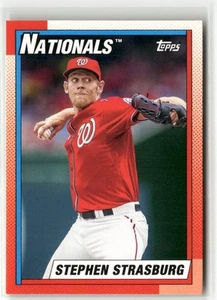 2013 TOPPS ARCHIVES #165 STEPHEN STRASBURG WASHINGTON NATIONALS - Picture 1 of 2