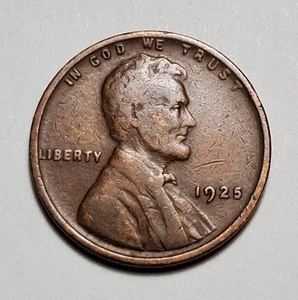 1925 P LINCOLN WHEAT PENNY #C9662 - Picture 1 of 2