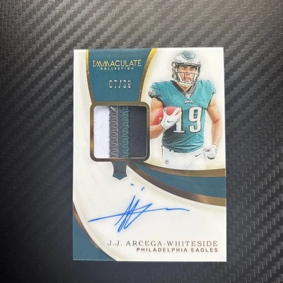 2019 Panini Immaculate #131 JJ Arcega-Whiteside RPA Jersey Auto RC /99 - Image 1 of 2