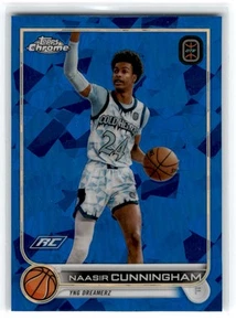 2023-24 Topps Chrome Overtime Elite Sapphire Naasir Cunningham Rookie Cold - Bild 1 von 2