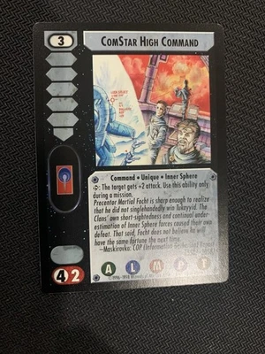 BattleTech CCG Commander’s Edition ComStar High Command  - Image 1 of 2