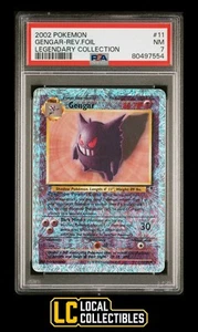 Gengar 11/110 Reverse Holo 2002 Legendary Collection PSA 7 NM - Picture 1 of 3