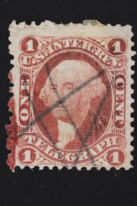 US SC# R4C TELEGRAPH 1C OHNE MÄNGEL - Bild 1 von 3