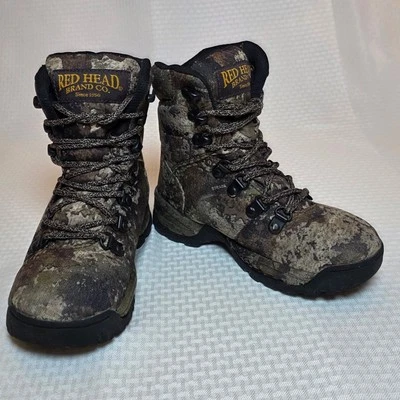 Botas camufladas aisladas impermeables Red Head Youth Hunt 600 - niños jóvenes talla 1 Foto 1 de 4