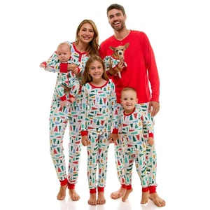 Holiday Time Mens Christmas Tree Pajama Set 2 Piece - Picture 1 of 7
