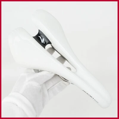 NUEVO DE LOTE ESPECIALIZADO ROMIN EVO EXPERT GEL BLANCO VINTAGE ASIENTO DE SILLÍN CARRERAS Foto 1 de 4