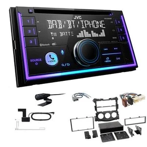 JVC KW-DB95BT Autoradio Bluetooth DAB+ für Nissan 370 Z ab 2009 schwarz - Bild 1 von 6