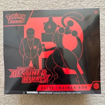 Destined Rivals Elite Trainer Box (ETB) Pokemon TCG Brand New - Factory Sealed - Image 1 of 4