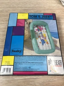Sintonizador inflable Royal Beach 130x78 cm 1991 vintage Tom and Jerry entretenimiento - Imagen 1 de 2