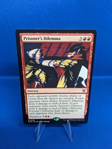 Magic The Gathering Prisoner's Dilemma Commander 34 Murders At Karlov Manor Magic - Imagen 1 de 1