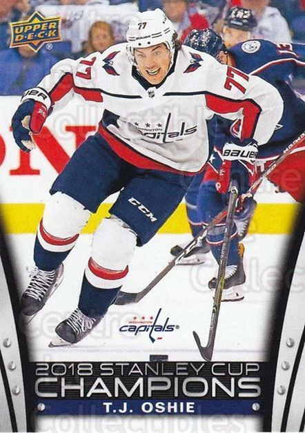 2018 Stanley Cup Champions Washington Capitals #7 TJ Oshie - Image 1 of 1