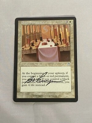MTG Dega Sanctuary Artist Proof and Signature Signed Thompson - Image 1 of 2