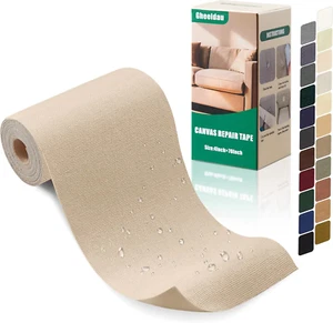 Canvas Repair Tape 4×70 Inch Waterproof Self-Adhesive Fabric Repair Patch for Re - Picture 1 of 12