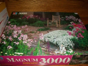 MB Milton Bradley Magnum 3000 Piece Puzzle "Summer Afternoon"~ Brand New-sealed - Picture 1 of 1
