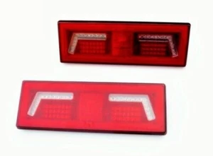 2x Led-Neon Luces Traseras 12/24V 6 Funciones para Man DAF Sckania Volvo Iveco - Imagen 1 de 9