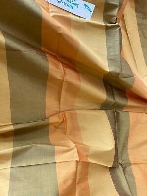 Designer Quality 100% Silk Dupioni fabrics Stripes!!! - Image 1 of 4