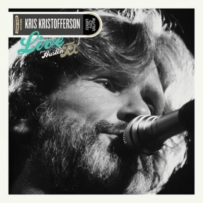 Kris Kristofferson - Live From Austin TX - 2 x LP Black Vinyl Album - NEW RECORD - Image 1 of 2