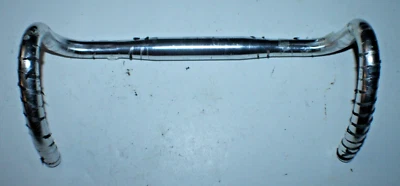 公路自行车 Dropbar 车把银色 31.8 毫米 40 厘米 RA37A 砾石 MTB 快速美国托运人 — 第 1/4 张图片