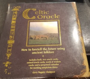 Celtic Oracle How To Foretell The Future Using Ancient Folklore Book & Cards 44A - Picture 1 of 4