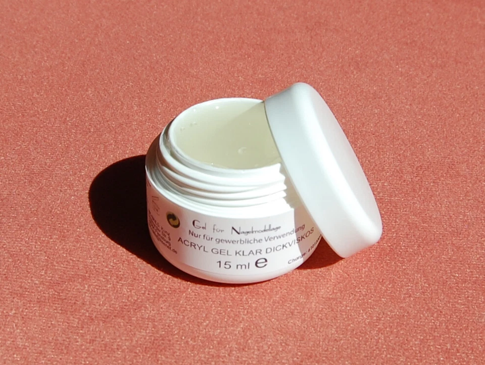 Poly Acrylgel Klar Dickviskos 15 ml  Camouflage Aufbaugel N1 - Bild 1 von 1