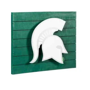 Michigan State University beleuchtetes Wanddekor LED-Leuchten hängendes Schild - Bild 1 von 1