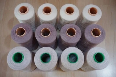 AK1 (60€/kg) 3000g KASCHMIR SEIDE KONVOLUT FARBMIX (10) Wolle Paket Strick Garn - Bild 1 von 4