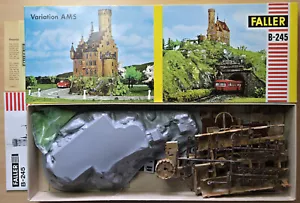 Faller AMS B-245 ~~ château château du Lichtenstein dans sa boîte d'origine, années 60 rareté #DEZ3918 - Photo 1 sur 1