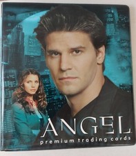Buffy The Vampire Slayer Angel Season 1 Binder + 90 Base Card Set Inkworks 
