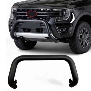 Ford Ranger T6 2012-2022 76mm Black A-Bar Misutonida EC Approved Nudge Bar UK - Picture 1 of 5