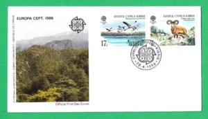 CYPRUS ~ EUROPA CEPT 1986 FIRST DAY COVER - 28th APRIL 1986 - Picture 1 of 1