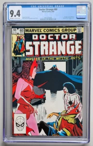 Doctor Strange #60 - Feat. Scarlet Witch & Captain Marvel - CGC 9.4 - Picture 1 of 1