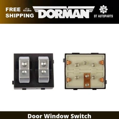 Interruptor de ventana de puerta delantero izquierdo 1989 para Dodge B250 Dorman 1988-1990 Foto 1 de 4