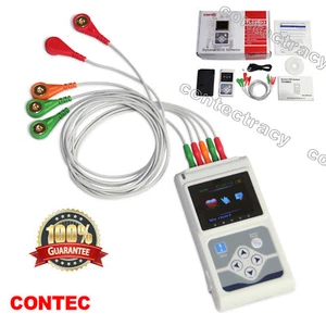 Promotion 3-channel ECG/EKG Holter System/Recorder Monitor Analyzer Software,CE - Picture 1 of 12